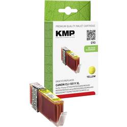 KMP Ink náhradní Canon CLI-551Y XL kompatibilní žlutá C93 1519,0009