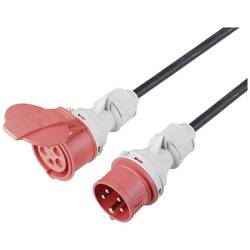 Sygonix SY-5245022 napájecí prodlužovací kabel, 16 A, černá, 25 m, odolné vůči povětrnostním vlivům, vhodné pro venkovní oblast