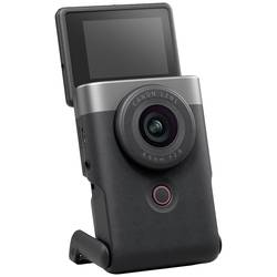 Canon PowerShot V10 Vlogging digitální fotoaparát 15.2 Megapixel černá stabilizace obrazu, Bluetooth, integrovaný akumulátor, Full HD videozáznam