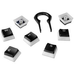 HyperX Pudding Keycaps , provedení pro DE klávesnice, černá
