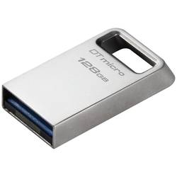 Kingston DataTraveler® Micro USB flash disk 128 GB stříbrná DTMC3G2/128GB USB 3.2 (Gen 1x1)