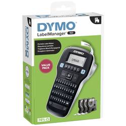 DYMO Labelmanager 160 Value Pack štítkovač vhodné pro pásky: D1 12 mm, 9 mm, 6 mm