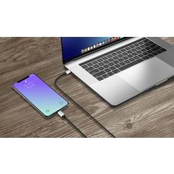 Renkforce USB kabel USB-C ® zástrčka, Apple Lightning konektor 2.00 m černá RF-4353448