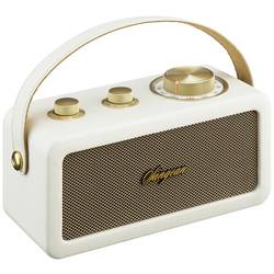 Sangean RA-101 Akumulátorové rádio FM Bluetooth, AUX s akumulátorem Ivory , zlatá