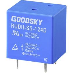 GoodSky RUDH-SS-124D relé do DPS 24 V/DC 12 A 1 přepínací kontakt 1 ks Tray