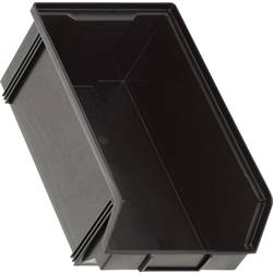 Alutec 1394103197 skladový box , CB3ZMC, (š x v x h) 200 x 145 x 350 mm, černá, 1 ks