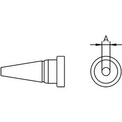 Weller LT-AS pájecí hrot oblý Velikost hrotů 1.6 mm Délka hrotů 13.5 mm Obsah 1 ks