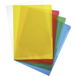 Durable průhledný obal 2337 DIN A4 polypropylen 0.12 mm transparentní, žlutá, červená, zelená, modrá 233700 100 ks