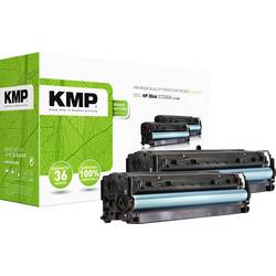 KMP H-T122D kazeta s tonerem Dual náhradní HP 304A, CC530A černá 3500 Seiten kompatibilní sada 2 ks. toneru
