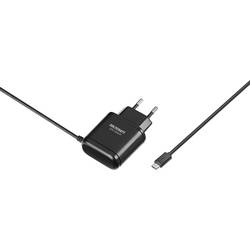 VOLTCRAFT SPS-2502/R zásuvkový napájecí adaptér, stálé napětí, vhodné pro Raspberry Pi 3 , 1x micro USB, 15 W, černá
