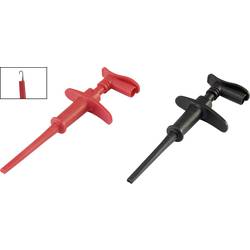 VOLTCRAFT MSK-118 svorkovnice zástrčka 6 mm CAT III 1000 V, CAT IV 600 V černá, červená