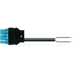 WAGO 771-5001/164-000 síťový připojovací kabel síťová zástrčka - kabel s otevřenými konci Počet kontaktů: 5 černá, modrá 1 m 1 ks
