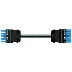 WAGO 771-9985/006-501 síťový připojovací kabel síťová zásuvka - síťová zástrčka Počet kontaktů: 5 černá, modrá 5 m 1 ks