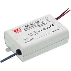 Mean Well APC-35-500 LED driver konstantní proud 35 W 0.5 A 25 - 70 V/DC bez možnosti stmívání, ochrana proti přepětí 1 ks