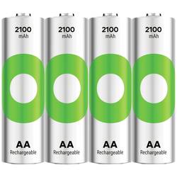 GP Batteries ReCyko akumulátor AA, Ni-MH, 2100 mAh, 1.2 V, 4 ks