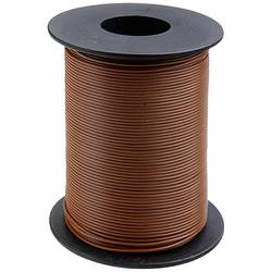 Donau Elektronik 125-S25-8 lanko/ licna, 1 x 0.25 mm², hnědá, 25 m