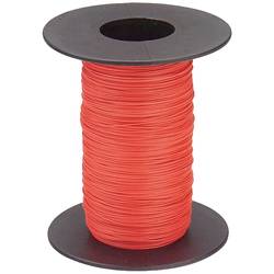 Donau Elektronik 110-0-100 lanko/ licna, 1 x 0.04 mm², červená, 100 m