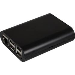 Joy-it RB-CASE+04B SBC skříň Vhodné pro (vývojové sady): Raspberry Pi černá