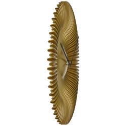 TFA Dostmann 60.3031.53 Quartz nástěnné hodiny 33 cm x 5 cm x 33 cm , zlatá