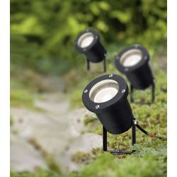 Paulmann 98897 zahradní reflektor sada 3 ks LED GU10 10.5 W černá