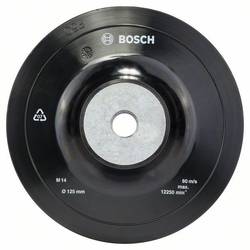 Bosch Accessories 1608601033 Opěrný talíř - 125 mm, 12 500 U/min Průměr 125 mm