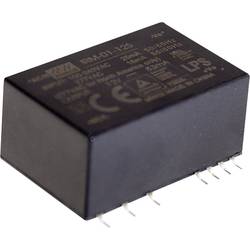 MW Mean Well IRM-01-12S AC/DC zdroj do DPS 12 V/DC 83 mA 1 W