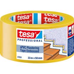 tesa SPVC EMBOSSED 67001-00001-00 Plastering tape tesa® Professional žlutá (d x š) 33 m x 50 mm 1 ks