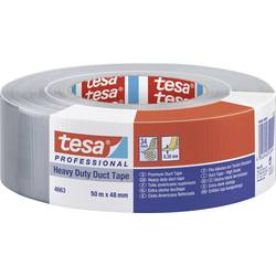 tesa STRONG 04663-00007-02 páska se skelným vláknem tesa® Professional stříbrná (d x š) 50 m x 48 mm 1 ks