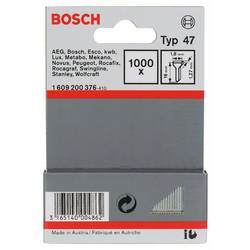 Hřebíky do sponkovačky, typ 47, 1,8 x 1,27 x 16 mm 1000 ks Bosch Accessories 1609200376