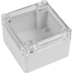 TRU COMPONENTS TC-7910748 univerzální pouzdro 82 x 80 x 55 ABS-PC šedá 1 ks