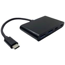 Value 4 porty USB 3.1 Gen 1 hub černá