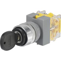 TRU COMPONENTS Y090-A-20Y/33 klíčový spínač 250 V/AC 5 A 2x vyp/(zap) 2 x 45 ° IP40 1 ks