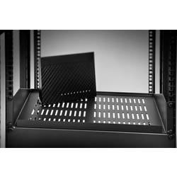 Renkforce RF-3432144 19 palec 2 U Vhodné pro hloubku skříně: od 400 mm černá