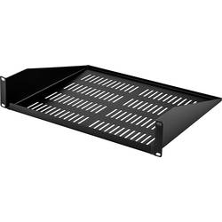 Renkforce RF-3432144 19 palec 2 U Vhodné pro hloubku skříně: od 400 mm černá