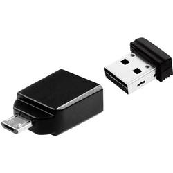 Verbatim Nano Store N GO USB paměť pro smartphony/tablety černá 32 GB USB 2.0, microUSB 2.0