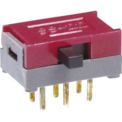 NKK Switches SS22SDH2 SS22SDH2 posuvný přepínač 30 V/DC 0.1 A 2x zap/zap 1 ks