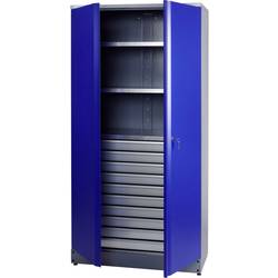 Küpper 70597 vysoká skříň na nářadí (š x v x h) 910 x 1800 x 450 mm modrá, stříbrná