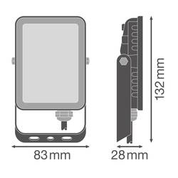 LEDVANCE FL Essential Plug 4099854094507 LED reflektor 10 W Barvy světla (LED svítidlo): studená bílá