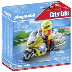 Playmobil® City Life Nouzová motorka s blikajícím světlem 71205