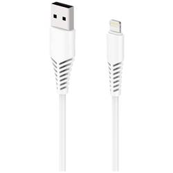 2GO USB kabel Apple Lightning konektor, USB-A zástrčka 1.00 m bílá 797288