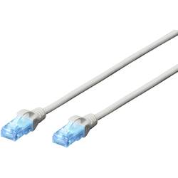 Digitus DK-1512-300 RJ45 síťové kabely, propojovací kabely CAT 5e U/UTP 30.00 m šedá 1 ks