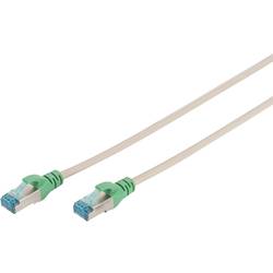 Digitus RJ45 (křížený) síťový kabel CAT 5e F/UTP 3.00 m šedá kroucené páry