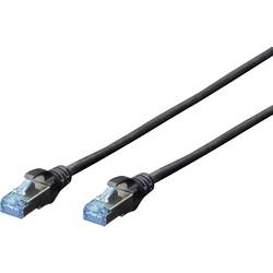 Digitus DK-1532-020/BL RJ45 síťové kabely, propojovací kabely CAT 5e SF/UTP 2.00 m černá kroucené páry 1 ks