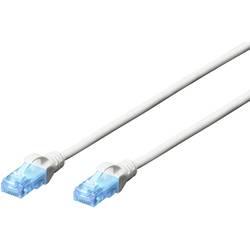 Digitus DK-1512-050/WH RJ45 síťové kabely, propojovací kabely CAT 5e U/UTP 5.00 m bílá kroucené páry 1 ks