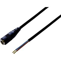 TRU COMPONENTS TC-2511308 nízkonapěťový připojovací kabel nízkonapěťová zásuvka - kabel s otevřenými konci 5.50 mm 2.50 mm 1.00 m 1 ks