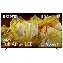 Sony XR75X90LAEP LED TV 190.5 cm 75 palec Energetická třída (EEK2021) E (A - G) CI+, DVB-C, DVB-S, DVB-S2, DVB-T, DVB-T2, Smart TV, UHD, WLAN stříbrná