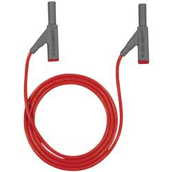 Beha Amprobe 307111 bezpečnostní měřicí kabely [lamelová zástrčka 4 mm - lamelová zástrčka 4 mm] 1.00 m, červená, 1 ks