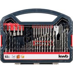 kwb 109106 sada bitů, 62dílná, 1/4 (6,3 mm)