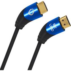 Oehlbach HDMI kabel Zástrčka HDMI-A, Zástrčka HDMI-A 3.00 m černá D1C42533 Ultra HD (8K), třížilový stíněný HDMI kabel