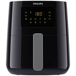 Philips HD9252/70 horkovzdušná fritéza, 1 400 W, horkovzdušný, funkce grilování, s displejem, černá, stříbrná